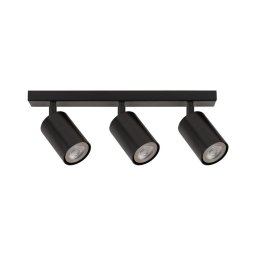 Spot ZOOM 3xGU10/25W/230V negru