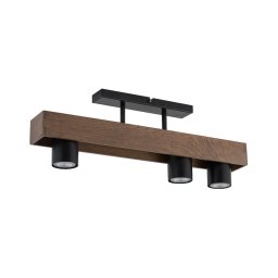 Lustră aplicată COCO 3xGU10/25W/230V lemn
