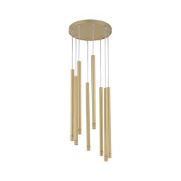 Lustră pe cablu STALACTITE LASER 8xG9/3W/230V aurie