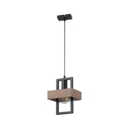 Lustră pe cablu ROBIN 1xE27/60W/230V lemn