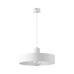 Lustră pe cablu RIF 1xE27/60W/230V d. 35 cm albă