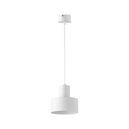 Lustră pe cablu RIF 1xE27/60W/230V d. 15 cm albă