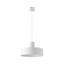 Lustră pe cablu RIF 1xE27/60W/230V d. 25 cm albă