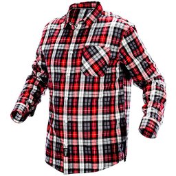 Camasa de flanela rosu-negru-alb Neo Tools 81-540 HardWork ToolsRange