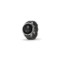 Ceas Garmin Fenix 7 Standard Silver/Graphite, 47mm