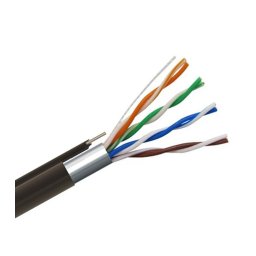 Cablu FTP CAT5E Cu Sufa 0.47mm Cupru Tambur 305m