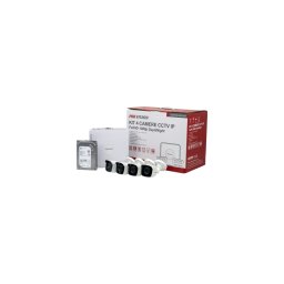 KIT 4CAMERE IP BULLET+1NVR+1HDD+4ALIM NK42N0H-1T(SG)
