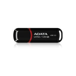 MEMORIE USB 3.2 ADATA 128 GB, cu capac, carcasa plastic, negru, inchAUV150-128G-RBK