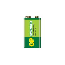 Baterie GP Batteries, Greencell (6LF22) 9V carbon zinc, blister 1 buc. inchGP1604GLF-2UE1inch inchGPPVCF9VG006inch