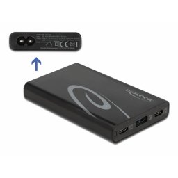 Incarcator priza 2 x USB type-C PD 3.0 + 1 x USB-A 60W, Delock 41453