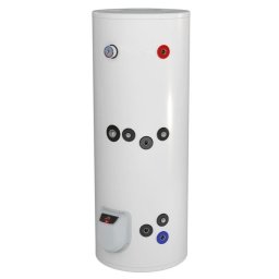 BOILER VISION TERMOELECTRIC VISION DIN OTEL EMAILAT CU O SERPENTINA SI REZISTENTA ELECTRICA 9KW 300L