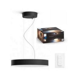 Lustră LED pe cablu dimabilă Hue LED/33,5W/230V 2200-6500K neagră Philips