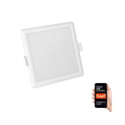 Plafonieră LED încastrată dimabilă ALGINE LED/6W/230V Wi-Fi Tuya pătrată