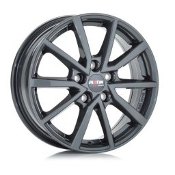 JANTA ALIAJ PLATIN P95 METALL SILBER 6.5XR17 5X100 ET39