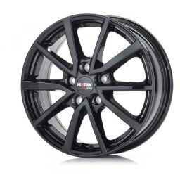 JANTA ALIAJ PLATIN P95 DIAMANT SCHWARZ 6XR16 5X100 ET35 VOLKSWAGEN TAIGO