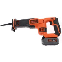 Fierastrau Tip Sabie Black+Decker BDCR18M, cu acumulator, 18 V, 1.5 Ah, lama 140 mm