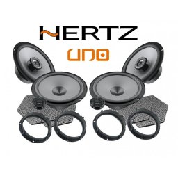 Pachet difuzoare auto Hertz Uno dedicat Volkswagen Golf VI (2008 - 2016)