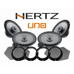 Pachet difuzoare auto Hertz Uno dedicat Volkswagen Scirocco (2008 - 2017)