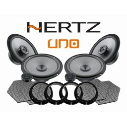 Pachet difuzoare auto Hertz Uno dedicat Volkswagen Passat, Bora (1998 - 2005)