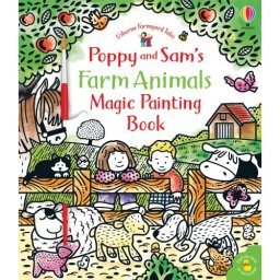 Poppy and Sam's Farm Animals Magic Painting Book