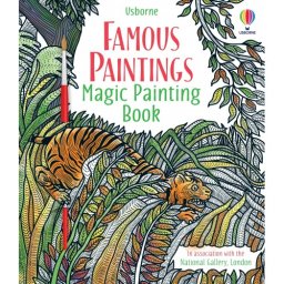 Famous Paintings Magic Painting Book Usborne
