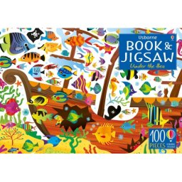 Set Puzzle si Carte - Under the Sea Usborne Books