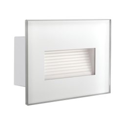 Corp de iluminat LED încastrat GLASI LED/3W/230V 3000K IP44 alb Kanlux 33690