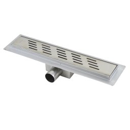 Rigola dus Ermetiq 80 cm, cu gratar inox, 50 mm cu izolatie, Model F