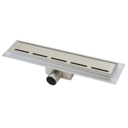 Rigola dus Ermetiq 60 cm, cu gratar inox, 50 mm cu izolatie, Model I