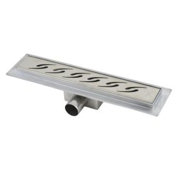 Rigola dus Ermetiq 50 cm, cu gratar inox, 50 mm cu izolatie, Model G