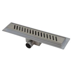 Rigola dus Ermetiq 50 cm, cu gratar inox, 50 mm cu izolatie, Model D