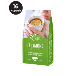 16 Capsule Italian Coffee Ceai Lamaie - Compatibile Bialetti Mokespresso