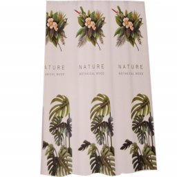 Perdea de dus Pufo Tropical Nature, 180 x 180 cm