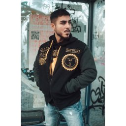 WU WEAR 36 SYMBOL MELTON JACKET WU-TANG CLAN