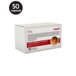 50 Capsule Italian Coffee Espresso Cremoso - Compatibile Lavazza Firma