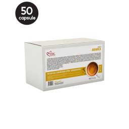50 Capsule Italian Coffee Espresso Arabica - Compatibile Lavazza Firma