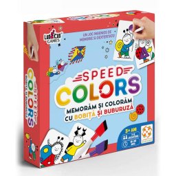 Joc de societate Speed colors Bobita si Buburuza