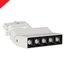 Proiector LED Linear pe Sina 12W, Cip SAMSUNG, Corp Alb, 2700K