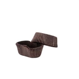 Chese Ovale Hartie Maro, 4.5 x 2.5 x H 2 cm, 3000 buc