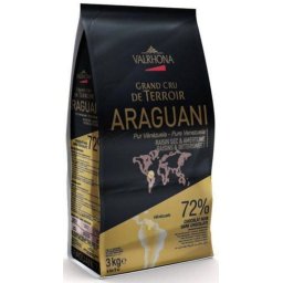 Ciocolata Neagra 72% Araguani, 3 kg, Valrhona