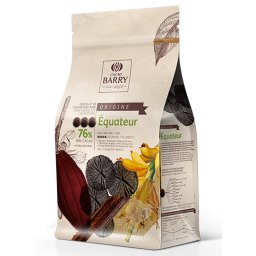 Ciocolata Neagra 76% Equateur, 1 kg, Cacao Barry