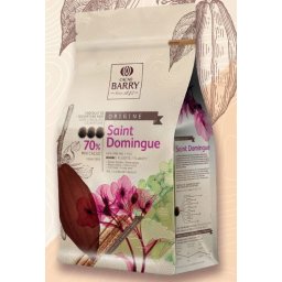 Ciocolata Neagra 70 % Saint Domingue, 1 kg, Cacao Barry