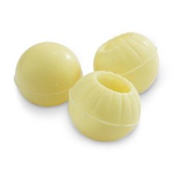 Coji pentru trufe din ciocolata alba, cacao 30.6%, 126 buc set, Callebaut