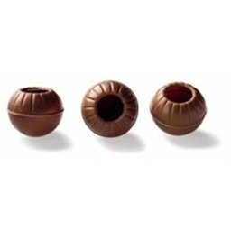 Coji pentru trufe din ciocolata cu lapte, cacao 35.6%, 126 buc set, Callebaut