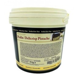 Crema Crocanta cu Fistic, Pralin Delicrisp Pistacchio, IRCA, 5Kg