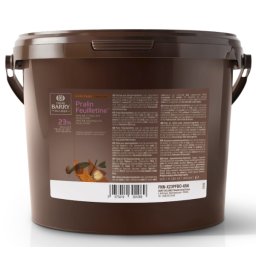 Crema Torturi Pralin Crocant cu Biscuiti, Alune 12% si Migdale 12%, Pralin Feuilletine, Cacao Barry, 5 Kg