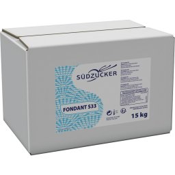 Fondant cofetarie pentru amandine S33 Alb Covapaste 15 Kg