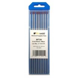 Electrozi tungsten ProWELD WT20 rosu, 2.4x175mm, 10buc