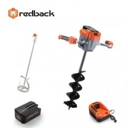 Pachet cap motor antrenare Redback E808T+E805C+E806C+EP60+EC50, paleta 120mm, burghiu 150mm, acumulator 40V/6Ah, incarcator 40V/5A