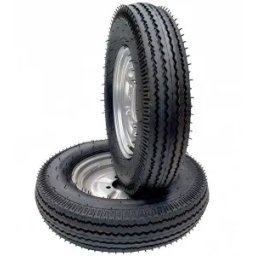 Set roti complete ProGARDEN 5.00-12, 5 prezoane pentru PRO-R600, Campo RM600C
